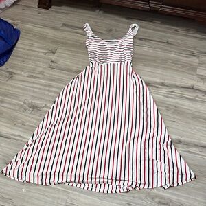 LOFT Multicolor Striped Top